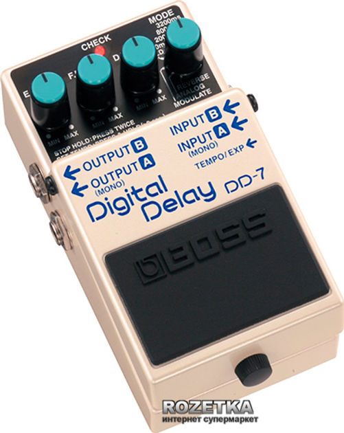 Педаль эффектов Boss DD-7 Digital Delay – фото, отзывы