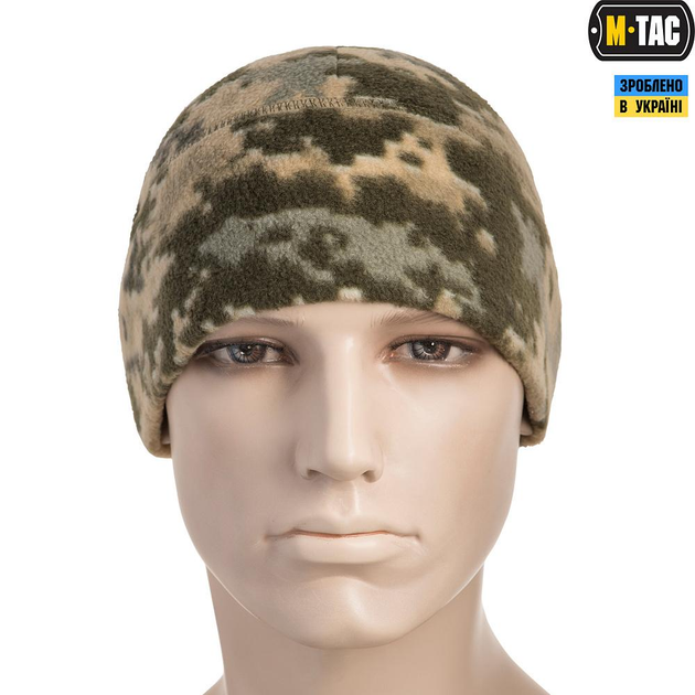 Зимняя шапка M-Tac Watch Cap флис (260г/м2) MM14 пиксель S - изображение 2