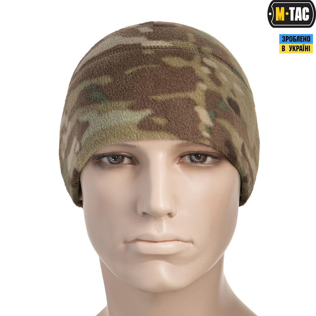 Зимова шапка M-Tac Watch Cap фліс (260г/м2) Multicam мультикам L - зображення 2