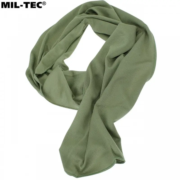 Охолоджуючий шарф Mil-Tec Cool Down Towel - Olive [16024200] 100 х 31 см - зображення 1