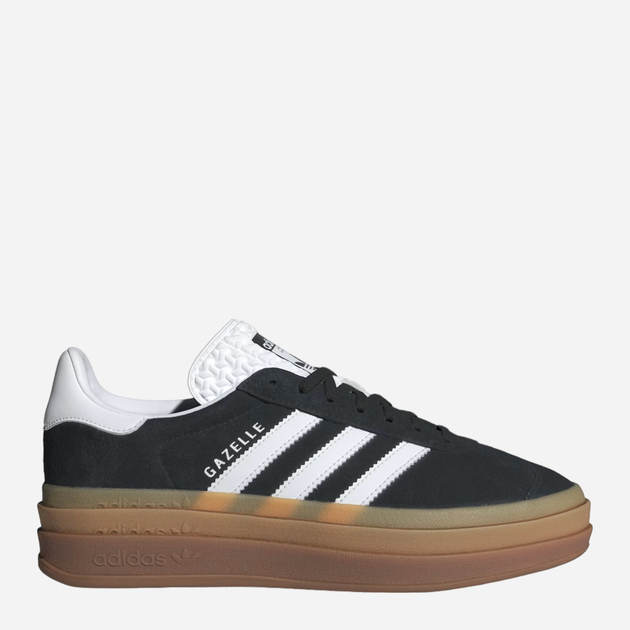 Sneakersy damskie na platformie adidas Originals Gazelle Indoor W IE0876 41.5 Czarne (4067886767683) - obraz 1