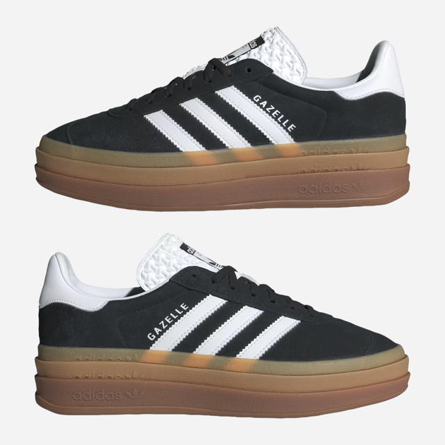 Sneakersy damskie na platformie adidas Originals Gazelle Bold W IE0876 36.5 (4UK) Czarne (4067886767676) - obraz 5