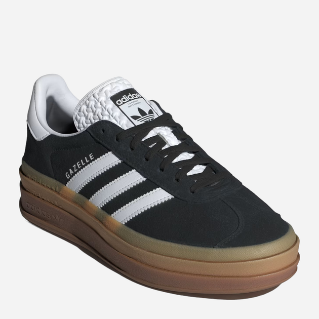 Sneakersy damskie na platformie adidas Originals Gazelle Indoor W IE0876 40.5 Czarne (4067886770881) - obraz 2