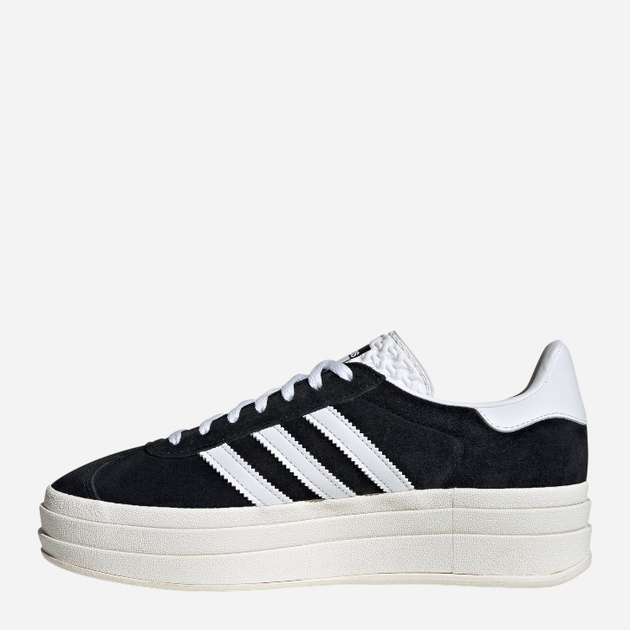 Sneakersy damskie na platformie adidas Originals Gazelle Bold HQ6912 (6.5UK) 40 Czarne (4066748973743) - obraz 3
