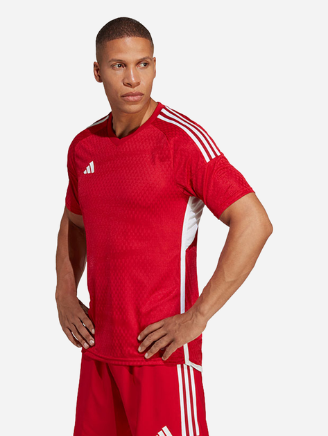 Футболка спортивна чоловіча Adidas Tiro 23 Competition Match Jersey HL4712 XL Червона (4065432686983) - зображення 1