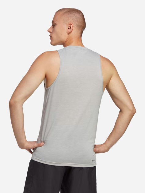 Koszulka bez rękawów męska Adidas Train Essentials Feelready Training Sleeveless IC6950 S Szara (4065432928588) - obraz 2