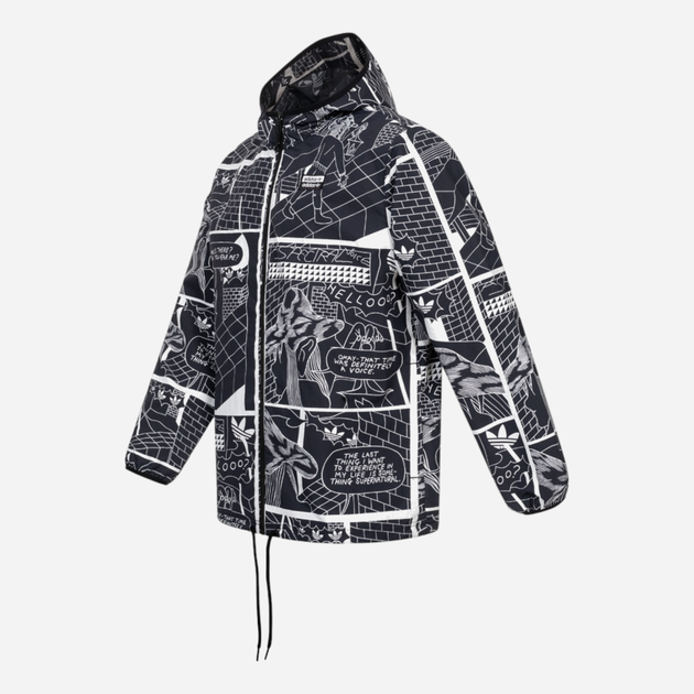 Куртка демісезонна чоловіча Adidas Originals RYV Graphic GN3333 M Чорна (4064045667457) - зображення 7