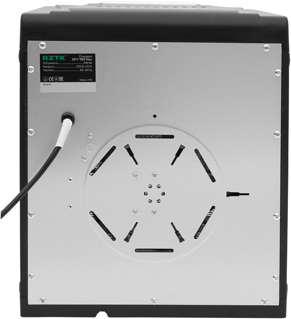 Сушилка для овощей и фруктов RZTK DFV 709 Max - изображение 6