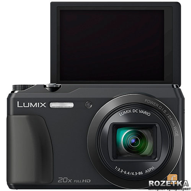 Фотоаппарат Panasonic Lumix DMC-TZ55 Black (DMC-TZ55EE-K