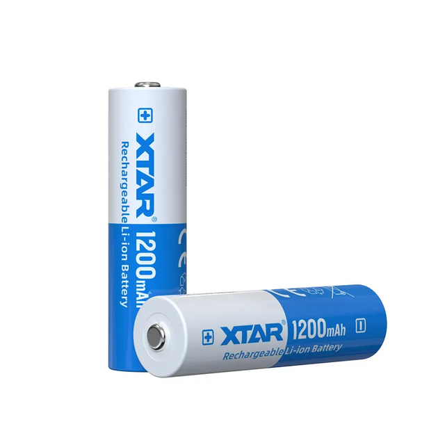 Акумуляторна батарея 14500 XTAR 3.6V (4.2V-3V) Li-ion 1200mAh | мaкс. розряд - 2.5А - Фото 4 Акумуляторна батарея 14500 XTAR 3.6V (4.2V-3V) Li-ion 1200mAh | мaкс. розряд - 2.5А - изображение 4
