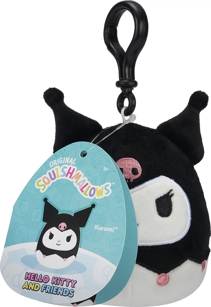 Мʼяка іграшка на кліпсі Squishmallows Хеллоу Кітті Куромі 9 см (SQSN00277) - зображення 3