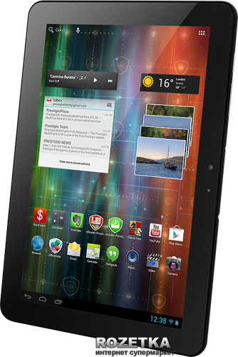 Планшет Prestigio MultiPad 4 Ultimate 10.1 3G Black (PMP7100D3G_QUAD) - Фото 2 Планшет Prestigio MultiPad 4 Ultimate 10.1 3G Black (PMP7100D3G_QUAD) - зображення 2