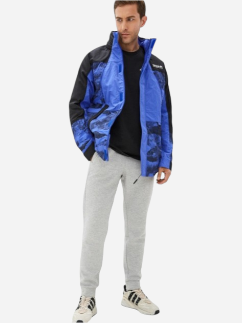 Kurtka zimowa męska sportowa Adidas Aop Outdoor Jkt H13578 L Niebieski/Czarny (4064055108889) - obraz 3