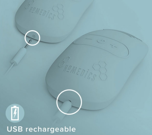 Силиконовая щетка для тела с сотами Blossom Honeycomb Body HoMedics - изображение 5
