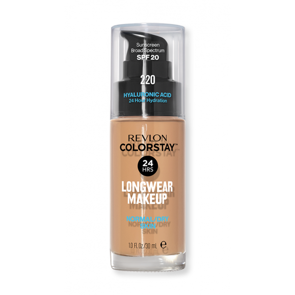 Тональний крем REVLON COLORSTAY MAKEUP (FOR NORMAL/DRY SKIN) - 220 Natural Beige-30мл. - Фото 1 Тональний крем REVLON COLORSTAY MAKEUP (FOR NORMAL/DRY SKIN) - 220 Natural Beige-30мл. - зображення 1