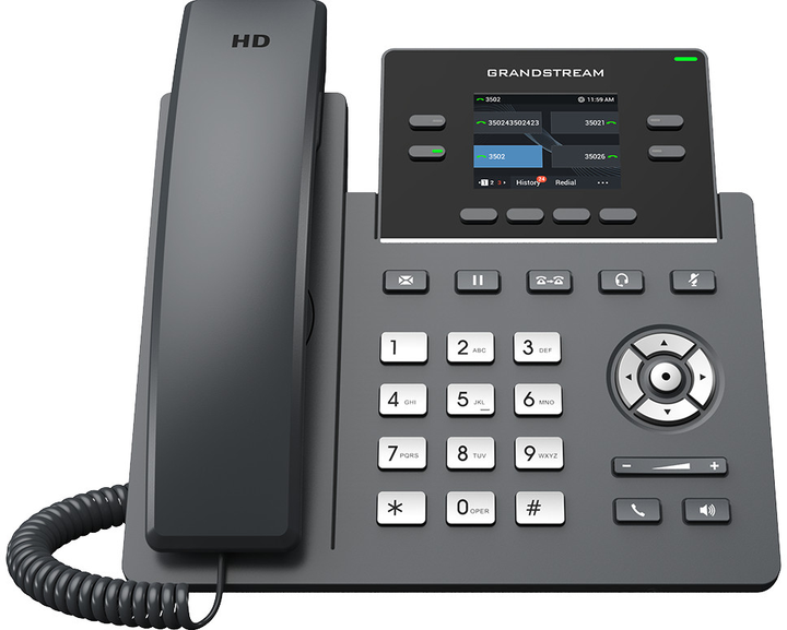 Telefon IP Grandstream SIP GRP-2612 Entry Business (GRP2612) - obraz 1