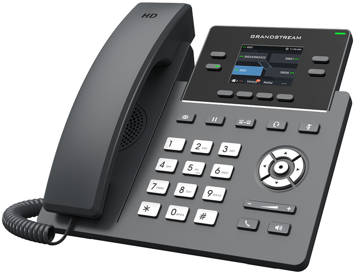 Telefon IP Grandstream SIP GRP-2612W Entry Business (GRP2612W) - obraz 2