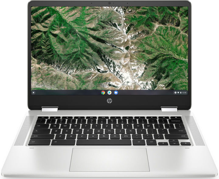 Ноутбук 14" HP Chromebook x360 14а-ca0023nr Intel Pentium N5030 RAM 4GB eMMC 64GB 12год батарея Chrome OS (UKR) - зображення 2