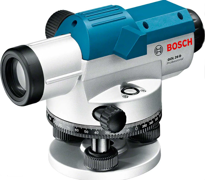 Оптический нивелир Bosch GOL 26D + строительный штатив BT160 + измерительная рейка GR500 (0601068002) - изображение 3