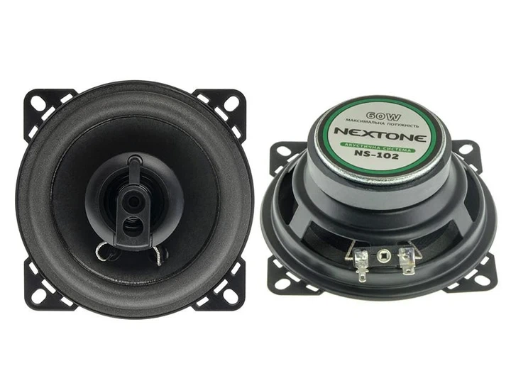 Автомобильная круглая автоакустика Nextone NS-102 10 см коаксиальная - изображение 2