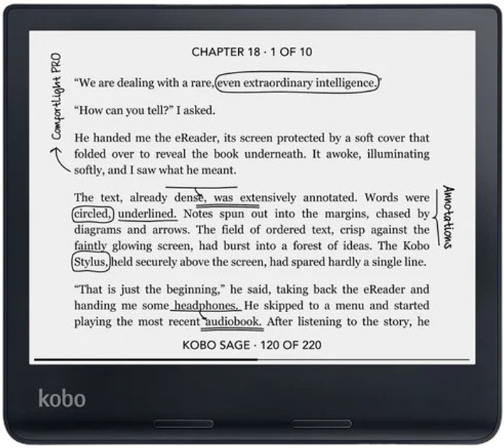 電子書籍リーダー本体 kobo sage 32GB 山口真弘の電子書籍タッチアンドトライ】新たにスタイラスに対応