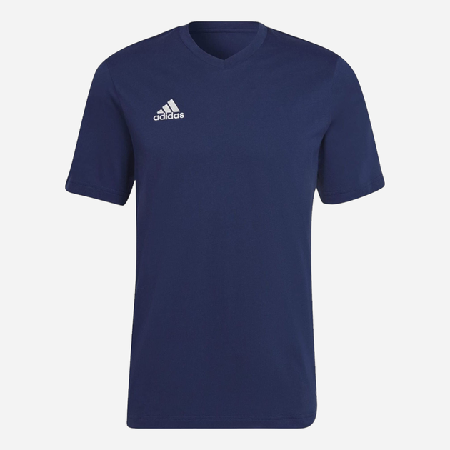 T-shirt męski w serek adidas ENT 22 Tee HC0450 2XL Granatowy (4065418922012) - obraz 6