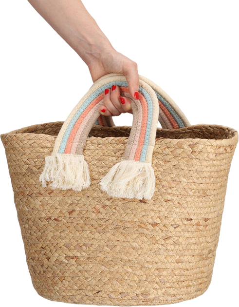 Kosz do przechowywania Zeller z plecionej trawy morskiej 30 cm (4003368144825) - obraz 4
