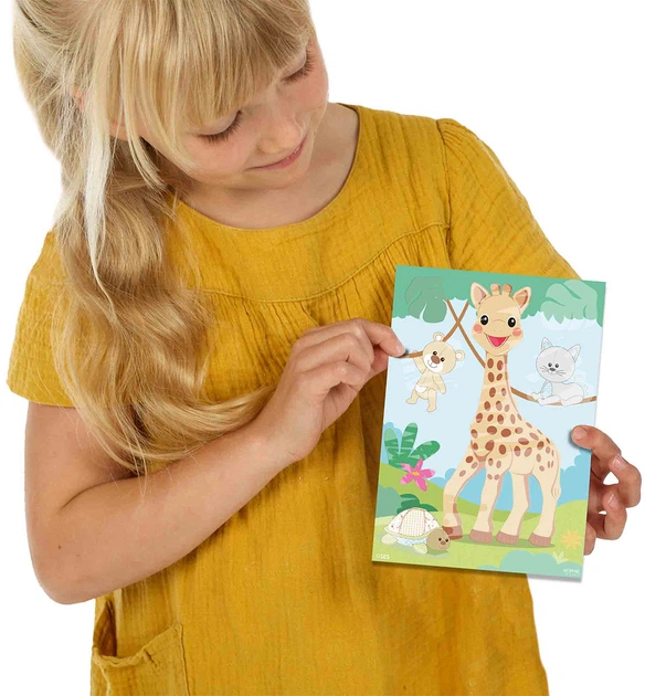 Zestaw kreatywny Ses Creative kolorowanie wodą Sophie la girafe (8710341144906) - obraz 5