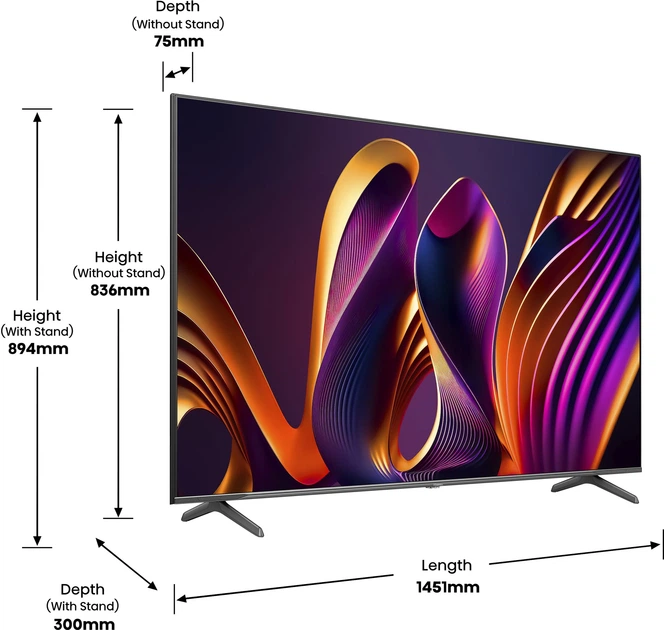 Telewizor Hisense QLED 65" 65E7NQ PRO - obraz 14