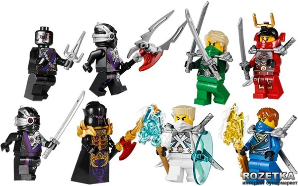 Конструктор LEGO NINJAGO Битва за город Ниндзяго (70728) – игрушки