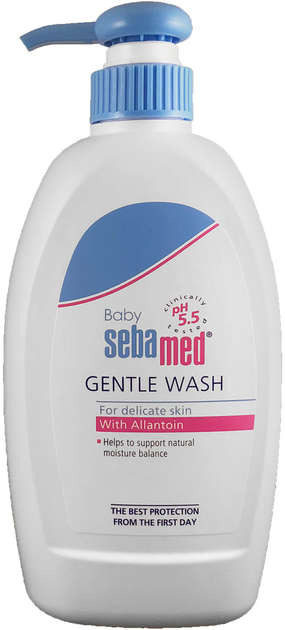 Płyn do mycia Sebamed Baby z dozownikiem 400 ml (4103040922960) - obraz 2