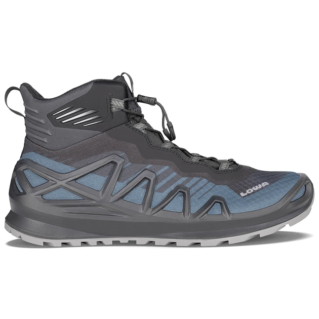 Ботинки LOWA Merger GTX MID 46.5 (294mm) 310430-3797 сине-черные - Фото 1 Ботинки LOWA Merger GTX MID 46.5 (294mm) 310430-3797 сине-черные - изображение 1