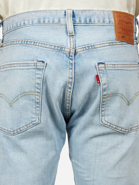 Джинси Regular fit чоловічі Levi's 501 Original 00501-3421 36-32 Сині (5401128040452) - зображення 4