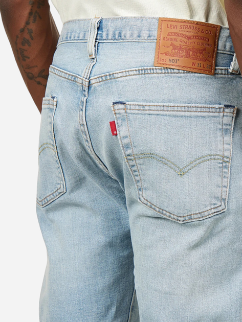 Джинси Regular fit чоловічі Levi's 501 Original 00501-3421 36-32 Сині (5401128040452) - зображення 6
