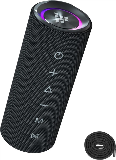 Портативна колонка Tronsmart Mirtune C2 24W RGB Black (6975606873225) - зображення 2