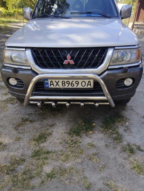 Кенгурятник захист переднього бампера на MITSUBISHI Pajero Sport 96-08 d51х1,6мм Митсубиси паджеро Спорт ST2491 - Фото 4 Кенгурятник захист переднього бампера на MITSUBISHI Pajero Sport 96-08 d51х1,6мм Митсубиси паджеро Спорт ST2491 - зображення 4