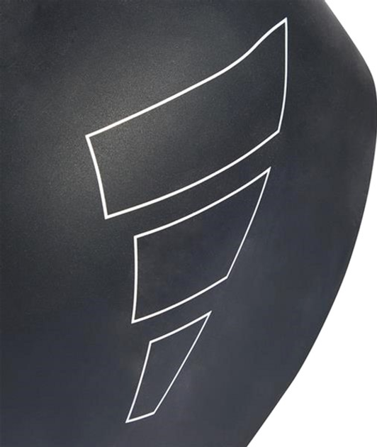 Шапочка для плавання Adidas Logo Swim IA8305 Чорна (4066763780876) - зображення 3