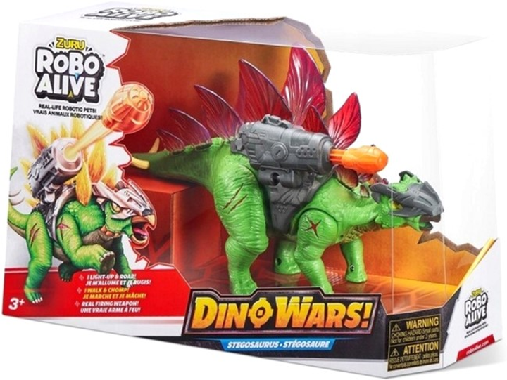 Figurka interaktywna Zuru Robo Alive Dino Wars Stegozaur (0193052028167) - obraz 1