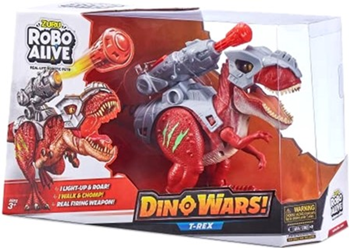 Figurka interaktywna Zuru Robo Alive Dino Wars T-Rex (0193052028174) - obraz 1