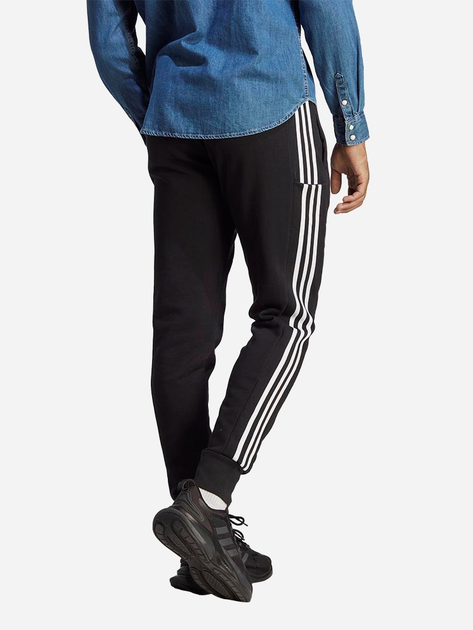 Spodnie dresowe męskie adidas M 3S Ft Tc Pt HA4337 M Czarne (4066745412955) - obraz 2