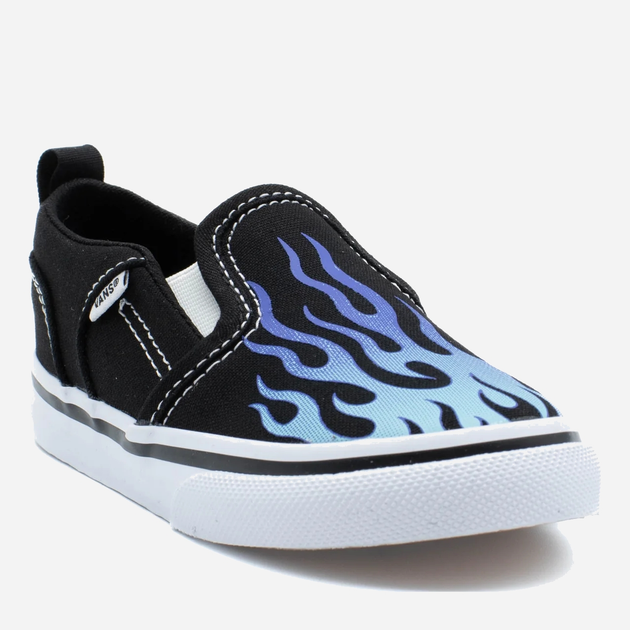 Buty wsuwane chłopięce Vans VN0A2Z2YBA2 23 Czarne (197063498025) - obraz 2