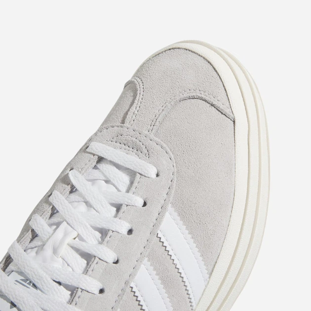 Жіночі кеди низькі adidas Originals Gazelle Bold HQ6893 (6UK) 39.5 Сірі (4066748981359) - зображення 9