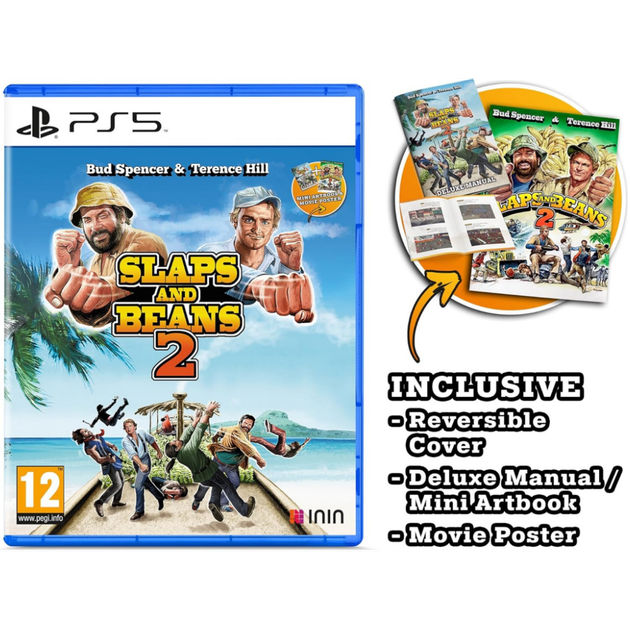 Гра Bud Spencer & Terence Hill, Slaps And Beans 2 для PS5 (Англійська версія) (диск Blu-ray) - изображение 2