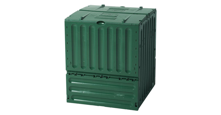 GRAF компостер ECO-King 600 л зелений в комплекте с решеткой, граблями и запасом ферментов - изображение 2