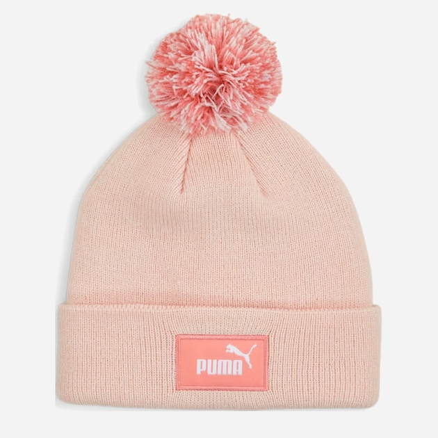 Акція на Дитяча демісезонна шапка Puma FC Pom-Pom- Beanie 2554102 51 Island Pink від Rozetka