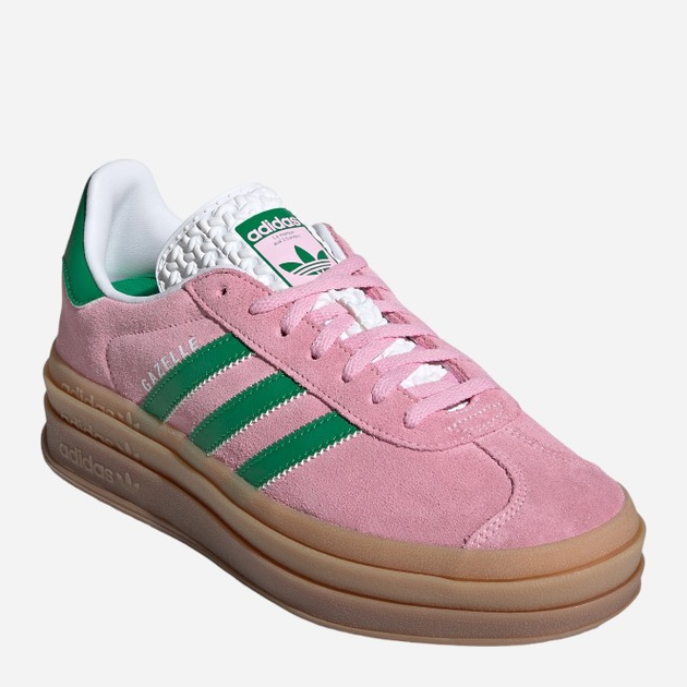 Жіночі кеди низькі adidas Originals Gazelle Bold W IE0420 40.5 Рожеві (4066764972706) - зображення 2