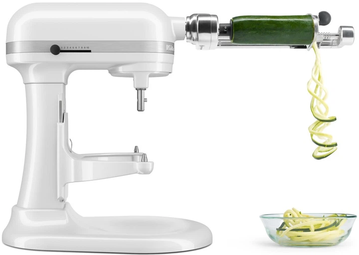 Robot kuchenny KitchenAid Heavy Duty 5,2l 5KSM55SXXEWH z odchylaną misą, Biały - Zdjęcie 2 Robot kuchenny KitchenAid Heavy Duty 5,2l 5KSM55SXXEWH z odchylaną misą, Biały - obraz 2