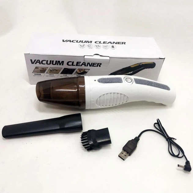 Автомобильный беспроводной пылесос Car Vacuum Cleaner HY05 портативный аккумуляторный пылесос для авто для уборки - изображение 5