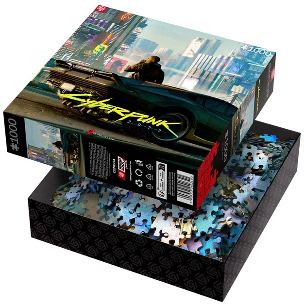 Пазл GoodLoot Cyberpunk 2077: Mercenary on the Rise Puzzles 1000 ел. (5908305240341) - зображення 2
