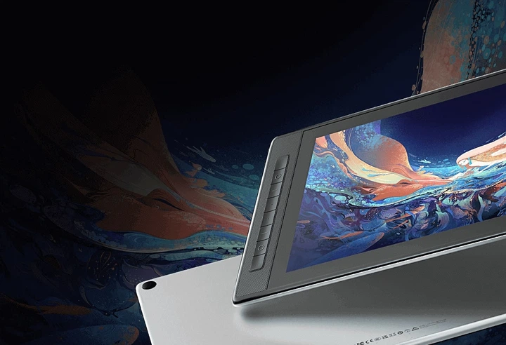 Huion Графічний монітор Huion Kamvas Pro 13 2.5K чорний (GT1302) - Фото 2 Huion Графічний монітор Huion Kamvas Pro 13 2.5K чорний (GT1302) - изображение 2
